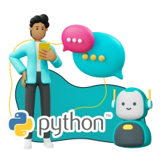 Умный чат-бот на Python на Telegram - КИБЕРшкола программирования для детей, компьютерные курсы для школьников, начинающих и подростков - KIBERone г. Улан-Удэ