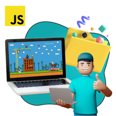 Программирование на JavaScript. Учимся создавать игры! - КИБЕРшкола программирования для детей, компьютерные курсы для школьников, начинающих и подростков - KIBERone г. Улан-Удэ