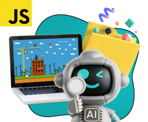 Язык программирования JavaScript + AI. Проектное обучение + геймификация + AI-помощники - КИБЕРшкола программирования для детей, компьютерные курсы для школьников, начинающих и подростков - KIBERone г. Улан-Удэ