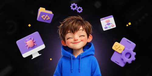 Идеальный сайт с нуля: код, дизайн и AI-помощник - КИБЕРшкола программирования для детей, компьютерные курсы для школьников, начинающих и подростков - KIBERone г. Улан-Удэ